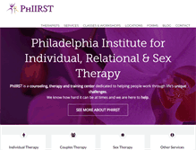 Tablet Screenshot of phiirst.com